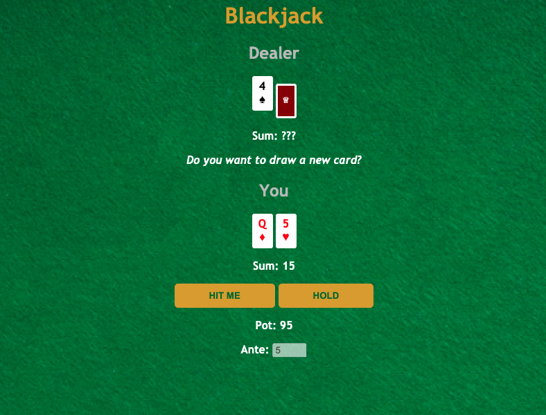 blackjack project